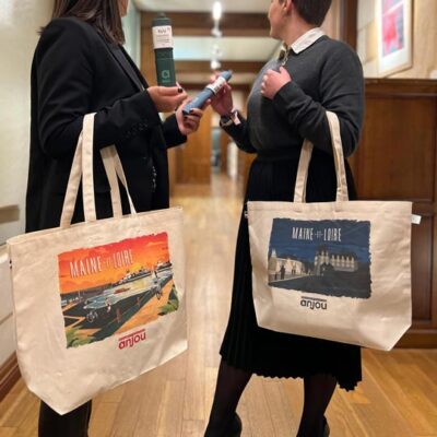 Département Maine et Loire tote bags made in France