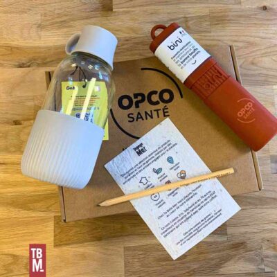 kit d'accueil écoresponsable et français ta belle mer, client opco santé