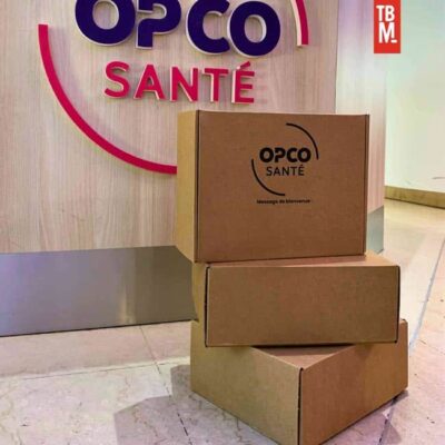 welcome pack sur mesure made in france, goodies écologiques ta belle mer pour opco santé