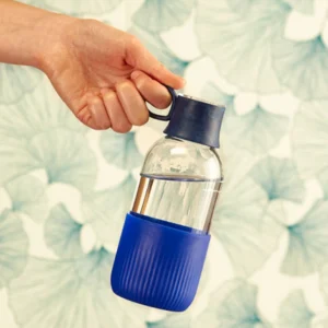 gourde en verre made in France, gourde gobi écologique green personnalisable, goodies RSE Made in France