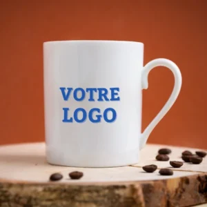 mug personnalisé made in france en porcelaine blanche