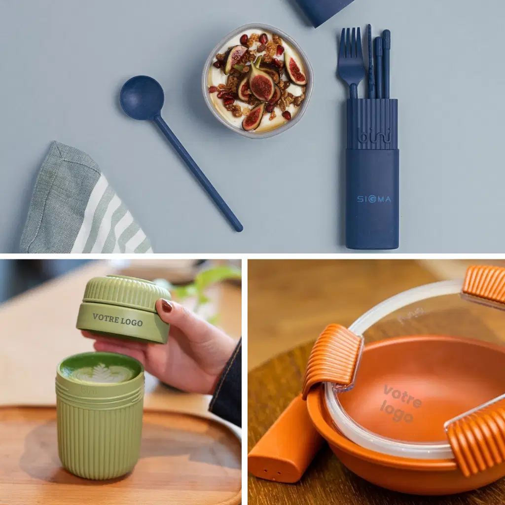 Produits BINI Made in France réutilisables pour les entreprises